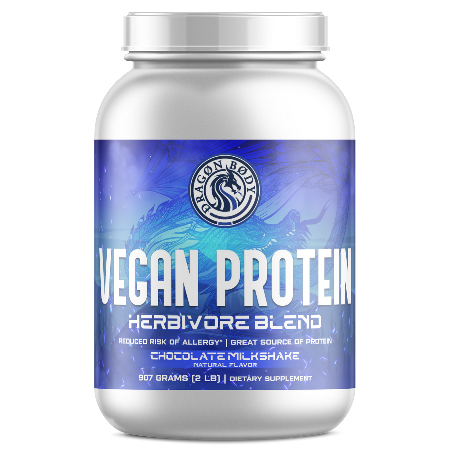 2lb Vegan Protein Chocolate – 28 servings
