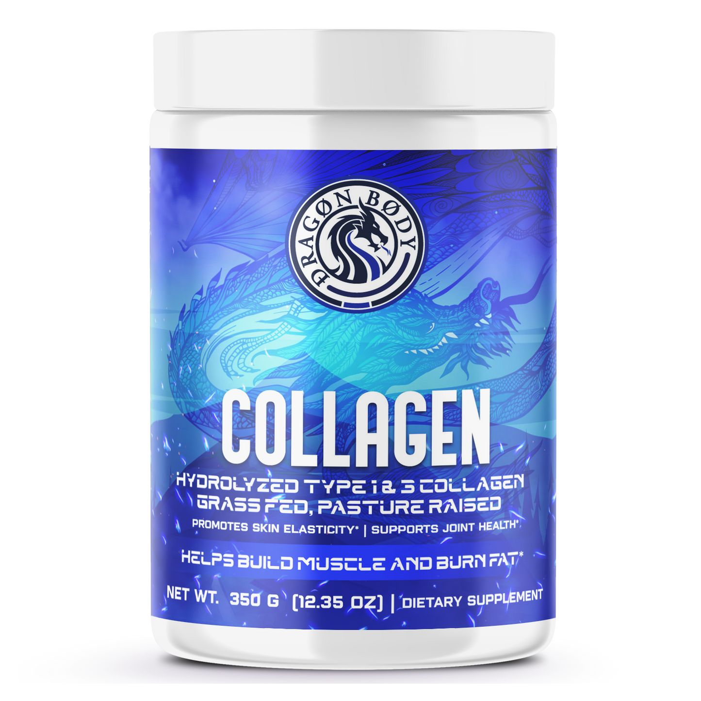 Collagen Type 1 & 3 Grass Fed 350g – 35 servings