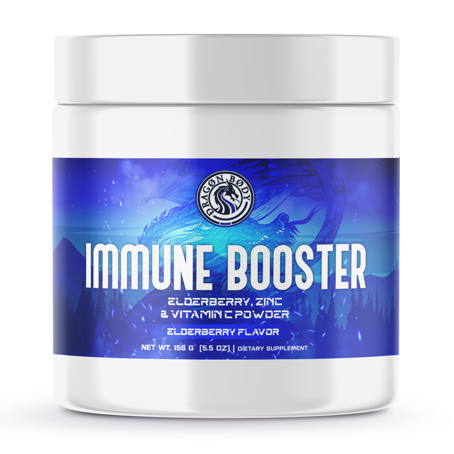 Immune Booster: Elderberry, Zinc and Vitamin C Powder